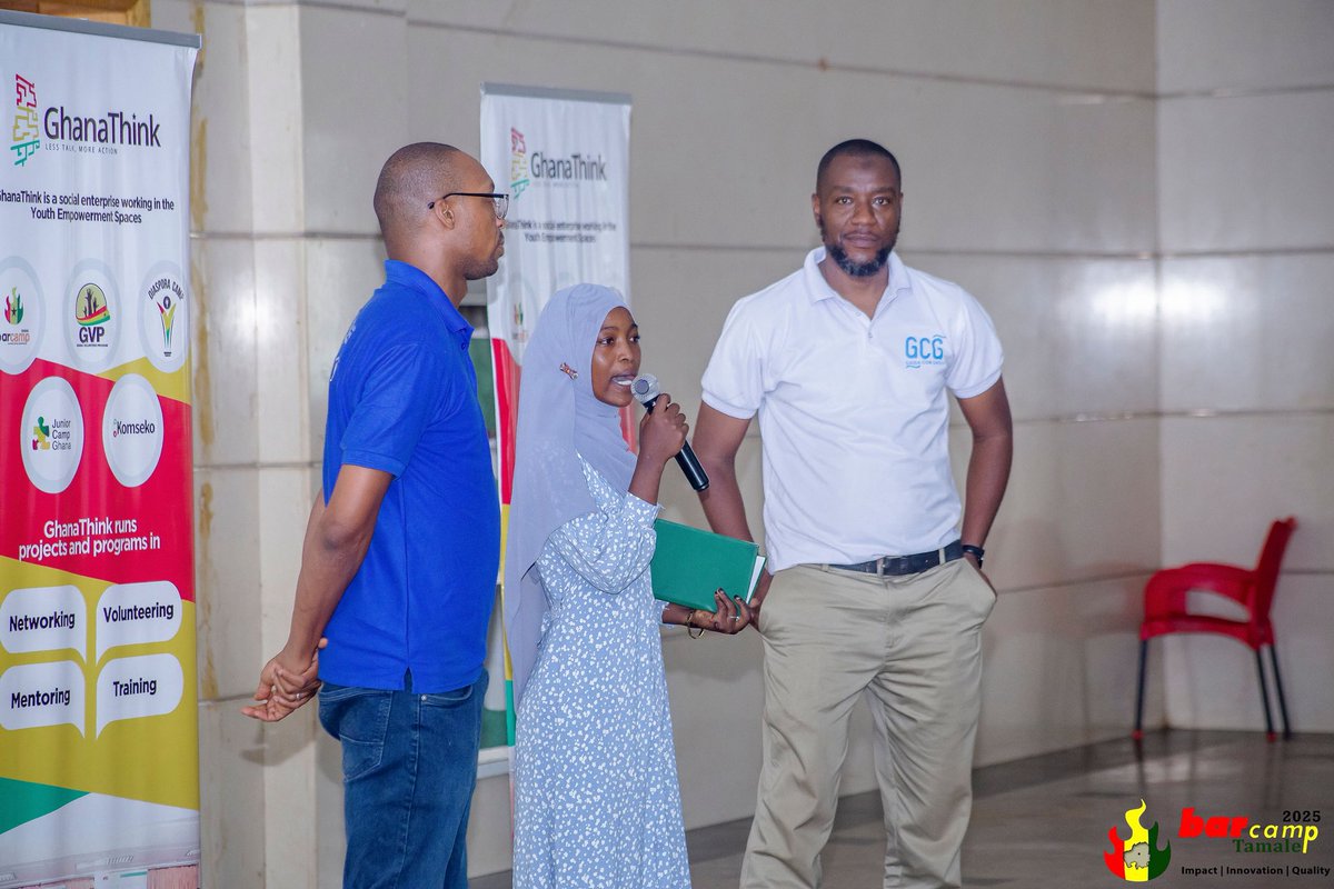 I had the honor of speaking at Barcamp Tamale 2025 — an inspiring platform to share, learn, and connect with passionate 
#BarcampTamale2025 #YouthEmpowerment #Leadership #Inspiration #GaidaCom #TamaleEvents #CommunityGrowth #Networking #PersonalDevelopment #KnowledgeSharing