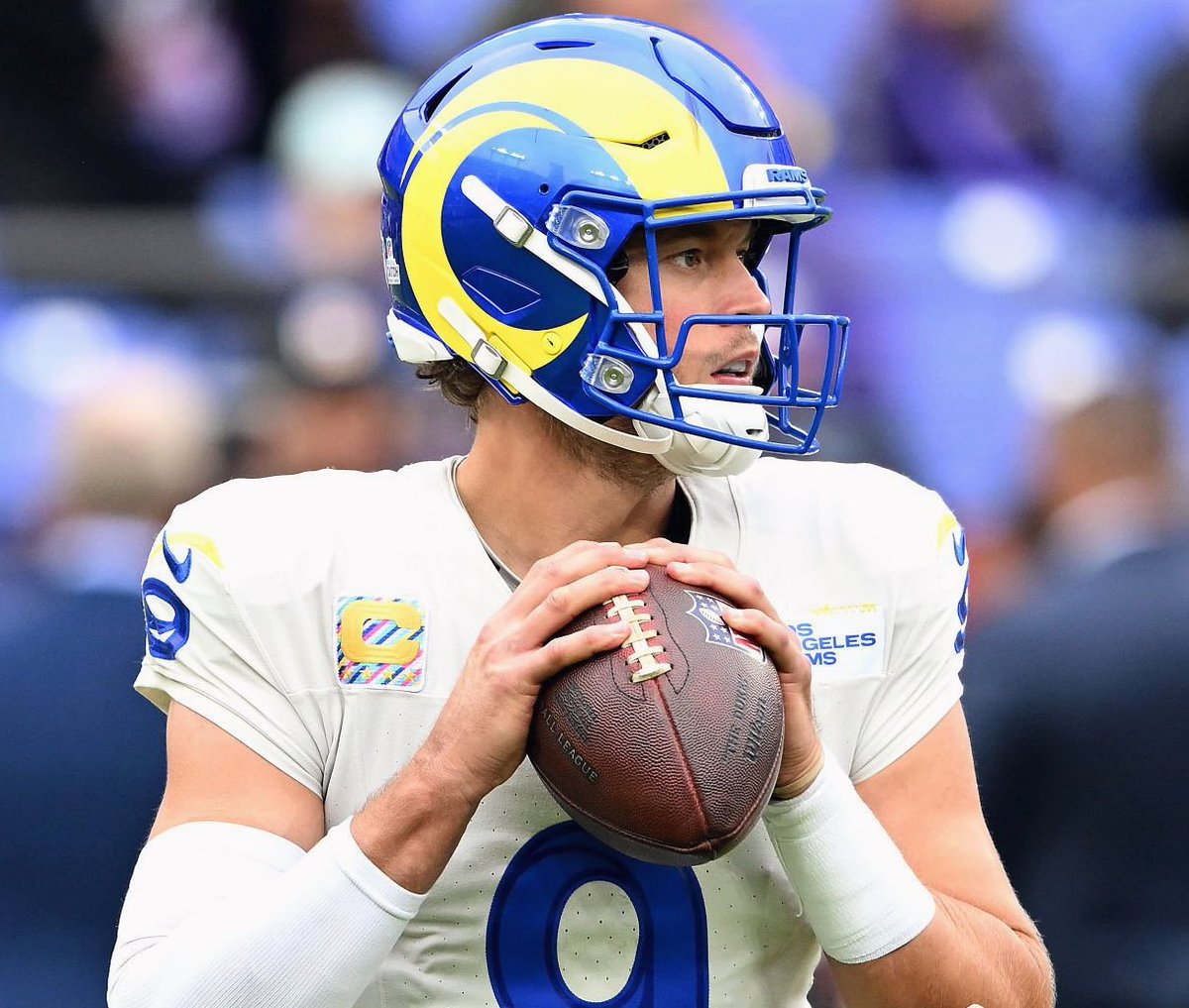 Matthew Stafford this season:

66.2% CMP
1,866 YDS (1st)
17 TDS (1st)
106.8 RTG

On pace to have one of the best seasons of his career