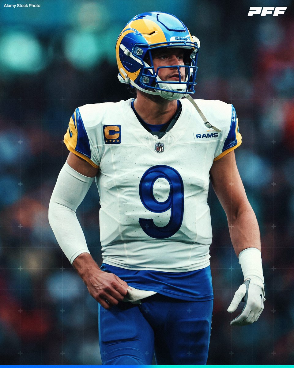 Matthew Stafford vs Jaguars: 

🎯 21/33
🎯 182 yards
🎯 5 touchdowns 
🎯 69.7% adjusted completion % 
