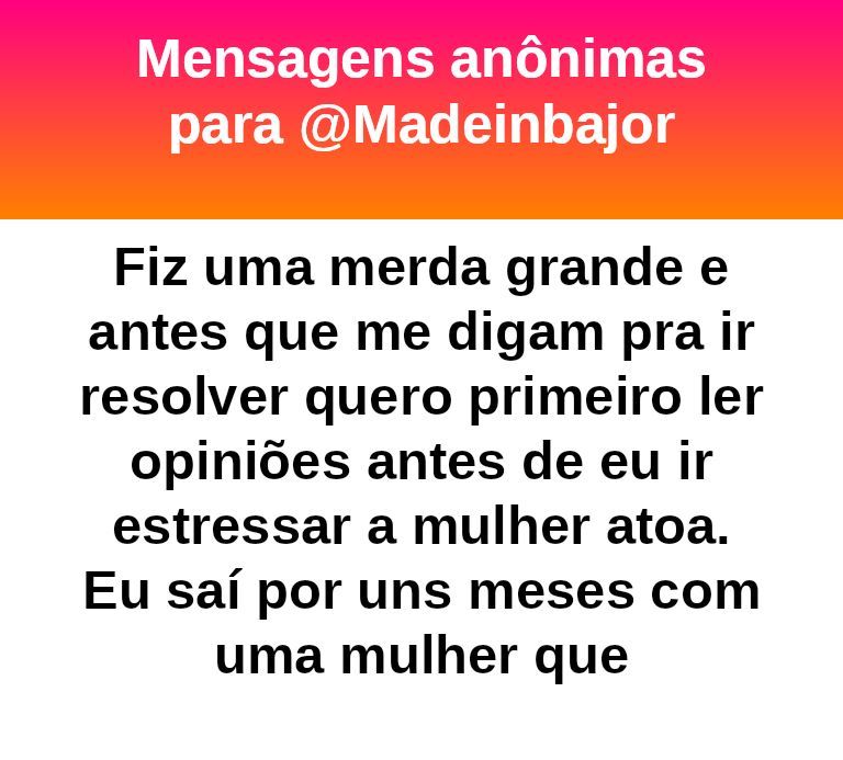madeinbajor's tweet photo. Que amizade??? 
Vc é um boca aberta,  pra ser simpática. 
VC NÃO TINHA O DIREITO DE REVELAR UM SEGREDO QUE NÃO ERA SEU. 
Fica longe dela.  #bajo25298 https://t.co/YqiQlRX67E