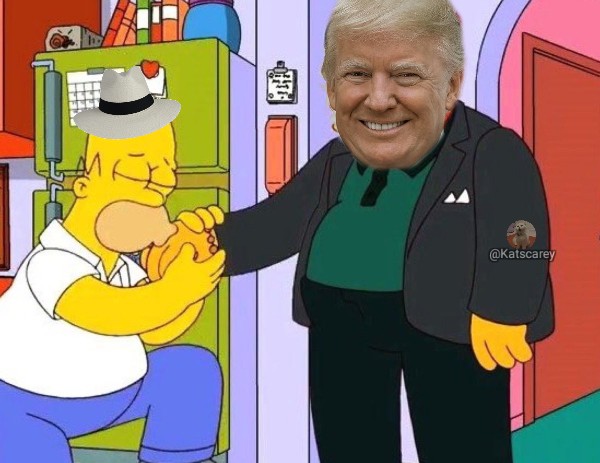 KatsCarey's tweet photo. Uribistas hoy con Trump. Lo peor es que el hpta los detesta por el simple hecho de ser latinos. 🫠🤌🏻 https://t.co/WzUp7i503w