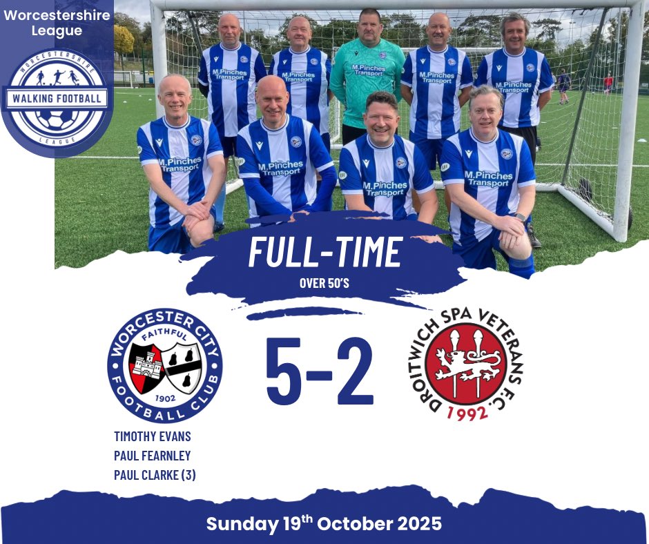 Worcester City FC Strollers Walking Football tweet media