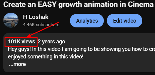 100K Views on this tutorial! Always had a dream of hitting that. Need to get back to content.