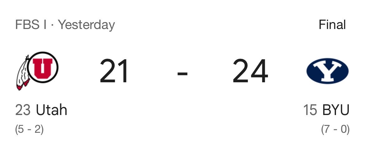 TotalBlueSports's tweet image. Never lost to Utah. 
#NFLFuture