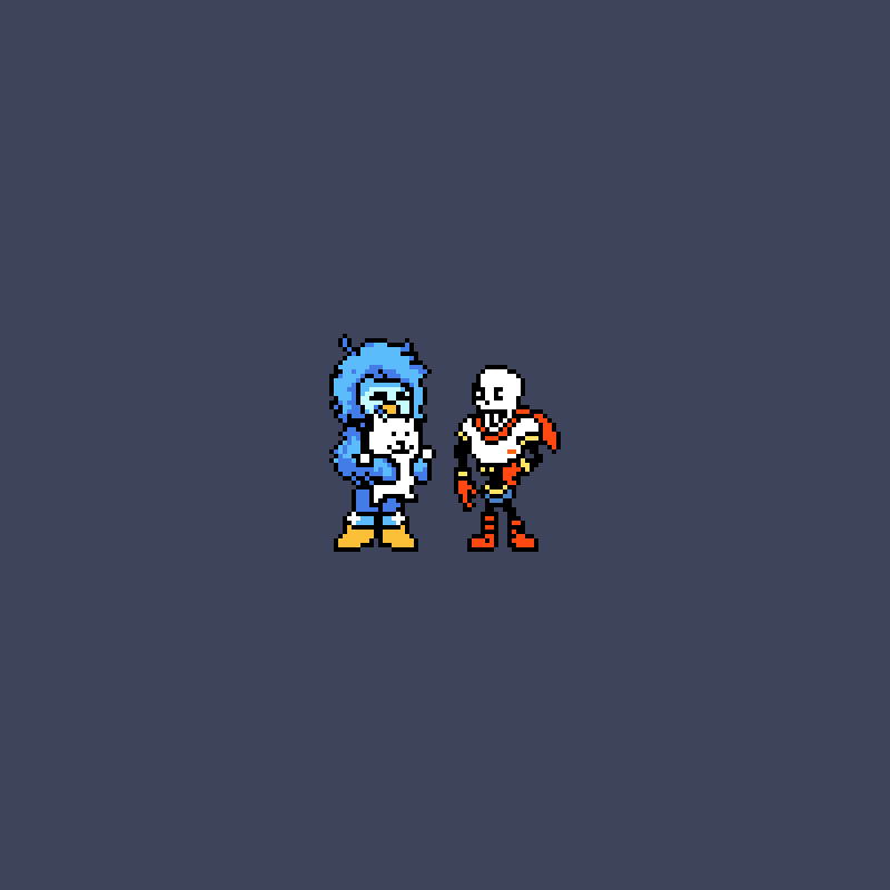 MorenoSeguel's tweet image. He is not ammused #Undertale #undertaleyellow