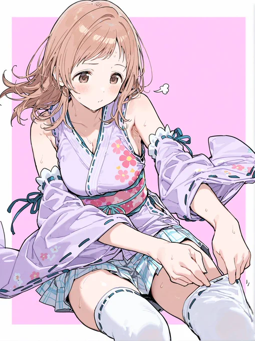 装着しずらい衣装にうんざり 櫻木真乃