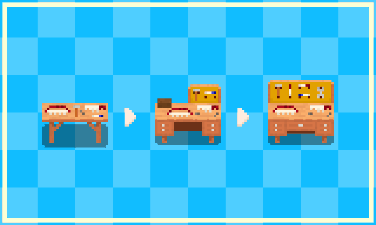 Work smarter, craft harder 🦊

#pixelart #gamedev