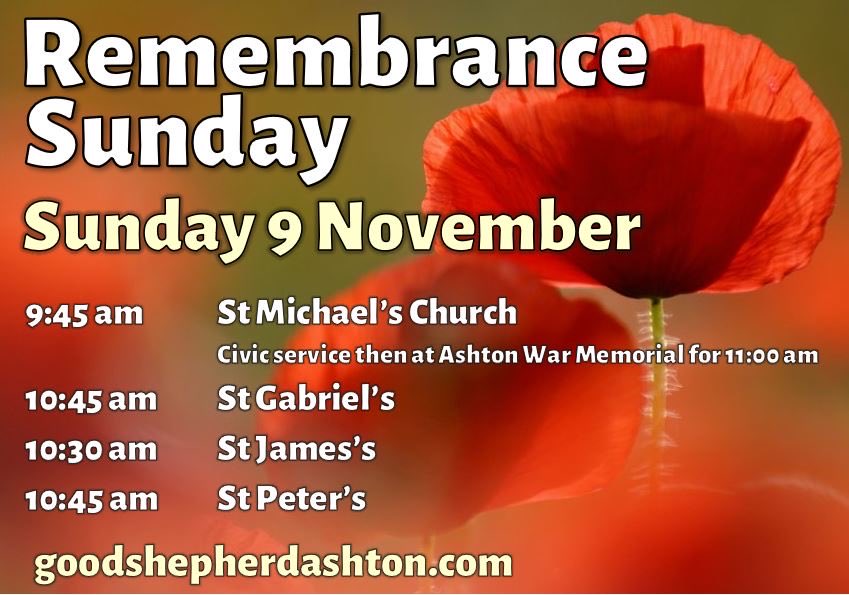 #AshtonUnderLyne #Tameside #GreaterManchester  #RemembranceSunday #ArmistaceDay