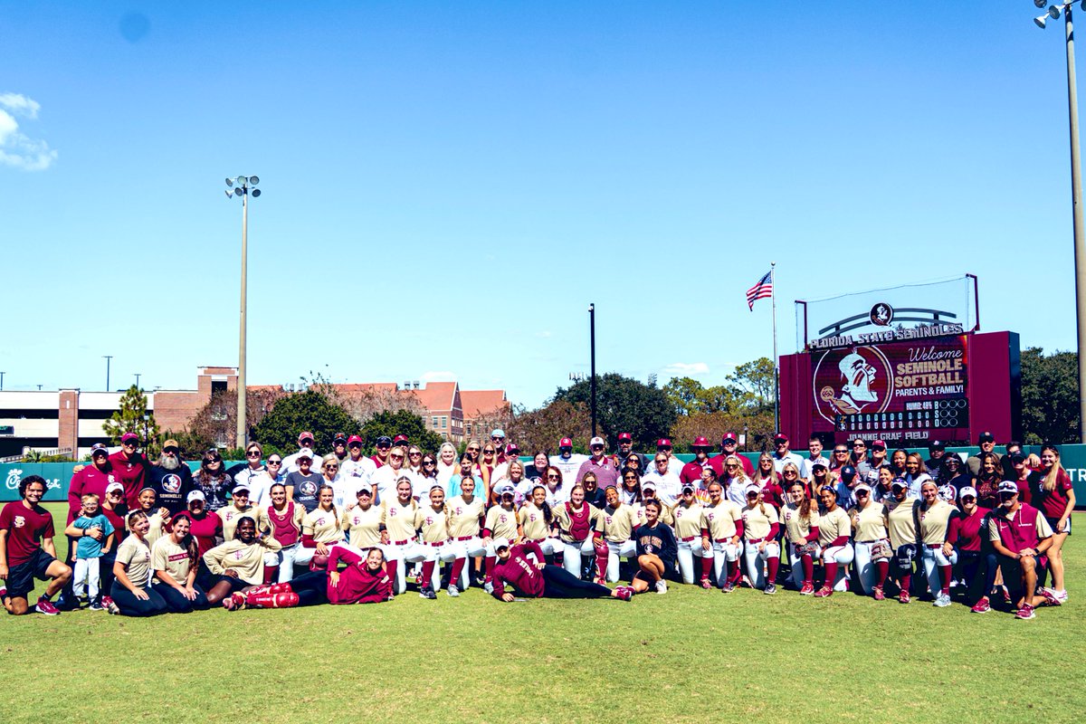 Coach_Alameda's tweet image. Family is such a big part of this program & we are so lucky that our families are ALL IN! Grateful for a wonderFULL softball parent weekend! #building43 #GoNoles