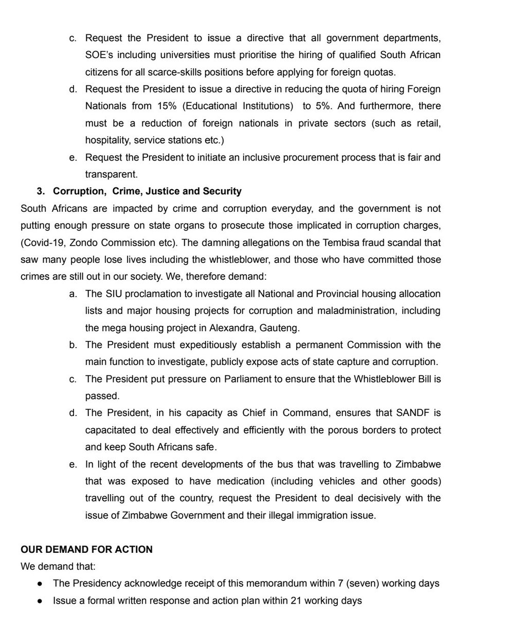 #StandUpSA🇿🇦 tweet media