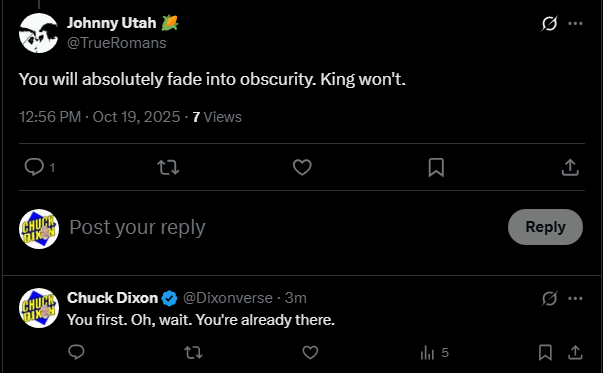 Chuck Dixon tweet media