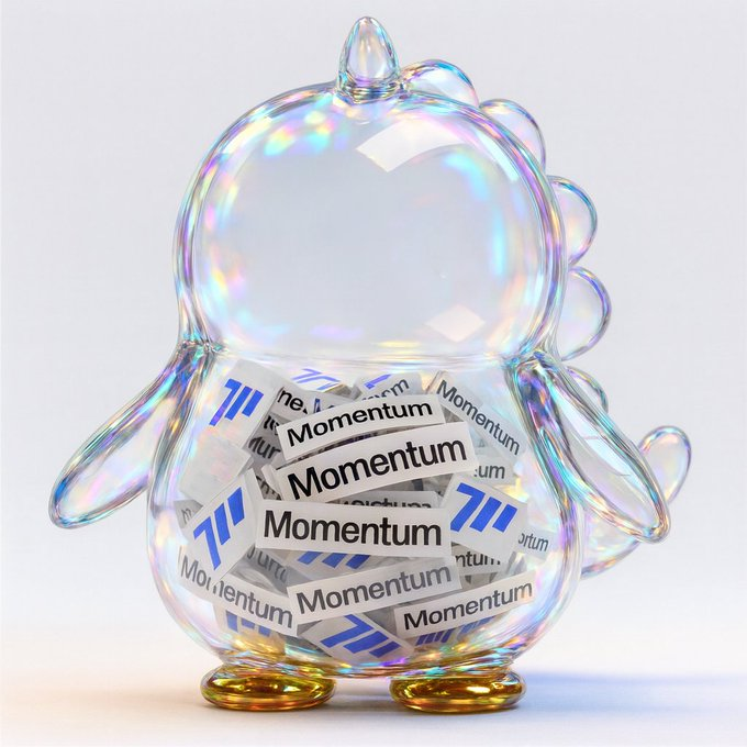 sDen888's tweet photo. Momentum is the operating system powering the next era of global finance on Sui, where crypto assets and real-world assets are traded seamlessly @MMTFinance https://t.co/d7VMgOQ7qI