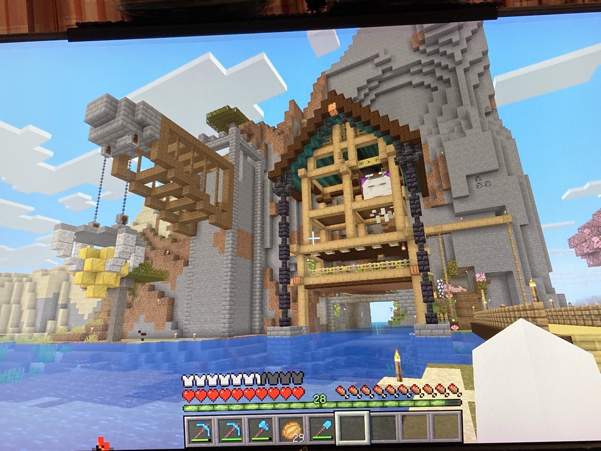 マイクラおもろい( ᐛ )
