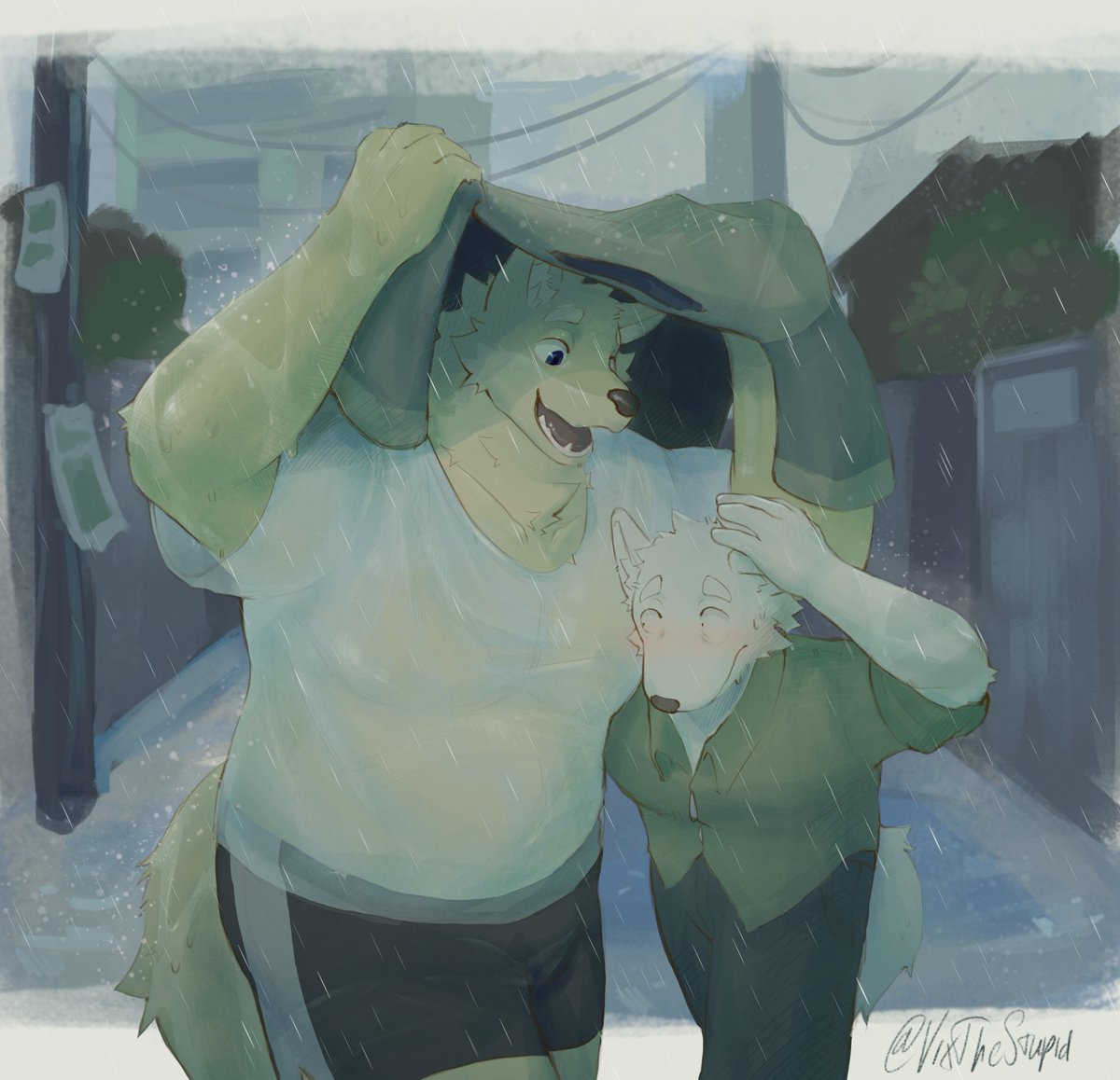 Rainy day

----
#furryart #furry