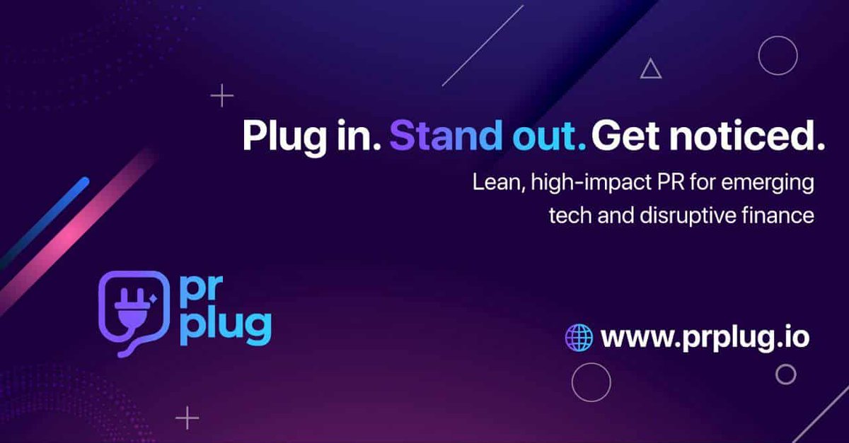 hi_plug's tweet image. 🟣 Silence isn’t golden when it comes to PR.
It’s time to turn up your brand volume strategically. ⚡️
Plug in with PR Plug this Monday! → prplug.io

#PRPlug #Visibility #PRStrategy #BrandAwareness