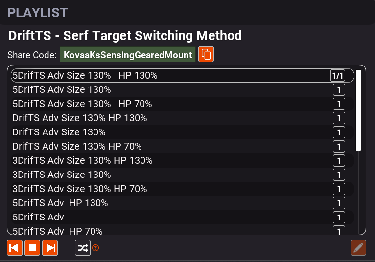 Corporate Serf (@nostalgia_fps) on Twitter photo Earlier this summer, I made a guide for how to train Target Switching under a similar style to my progressive overload model. The video only included Penta Bounce so I made an updated version for Evasive Switching with DriftTS Advanced. If you are going for GM give this a try! Earlier this summer, I made a guide for how to train Target Switching under a similar style to my progressive overload model. The video only included Penta Bounce so I made an updated version for Evasive Switching with DriftTS Advanced. If you are going for GM give this a try!