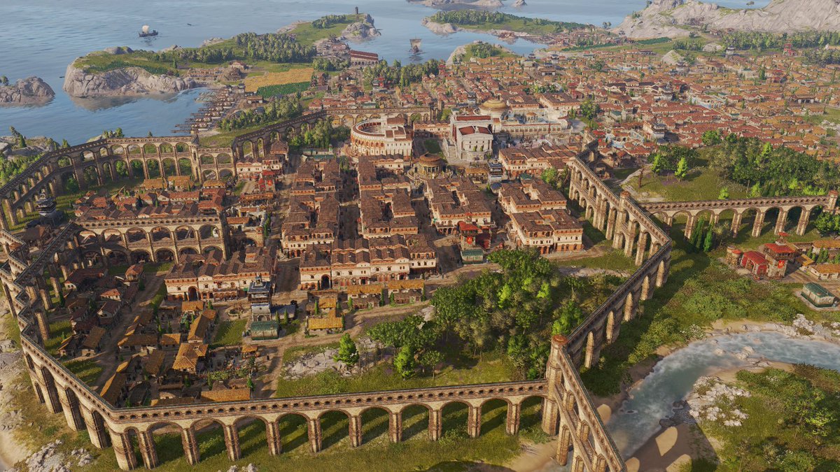 Dort sieht man meine glanzvolle Stadt in #Anno117PaxRomana 🙌⚔️
<a href="/UbisoftDE/">UbisoftDE</a> #Anno117
Ich bin ja großer Fan des Aquäduktsystem!