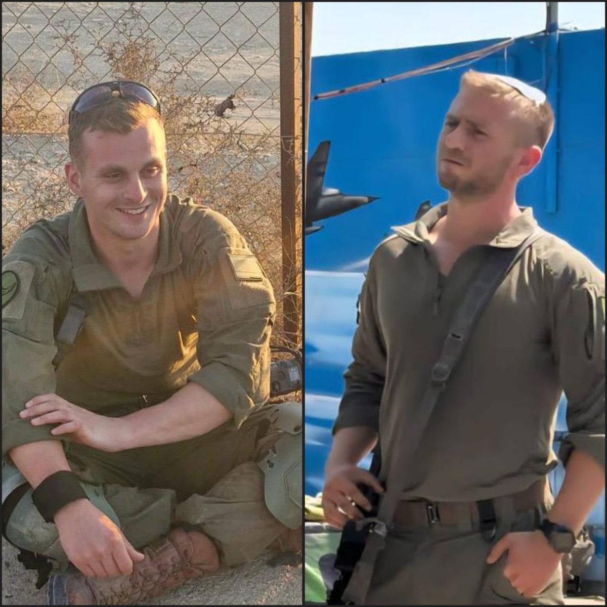 EliAfriatISR's tweet image. 🚨BREAKING: 2 IDF soldiers were killed today in Gaza by Hamas terrorists.

🕯️Major Yaniv Kula, 26.
🕯️Sergeant Itay Yavetz, 21.

They fell in battle in the southern Gaza Strip.

May their memory be blessed.💔