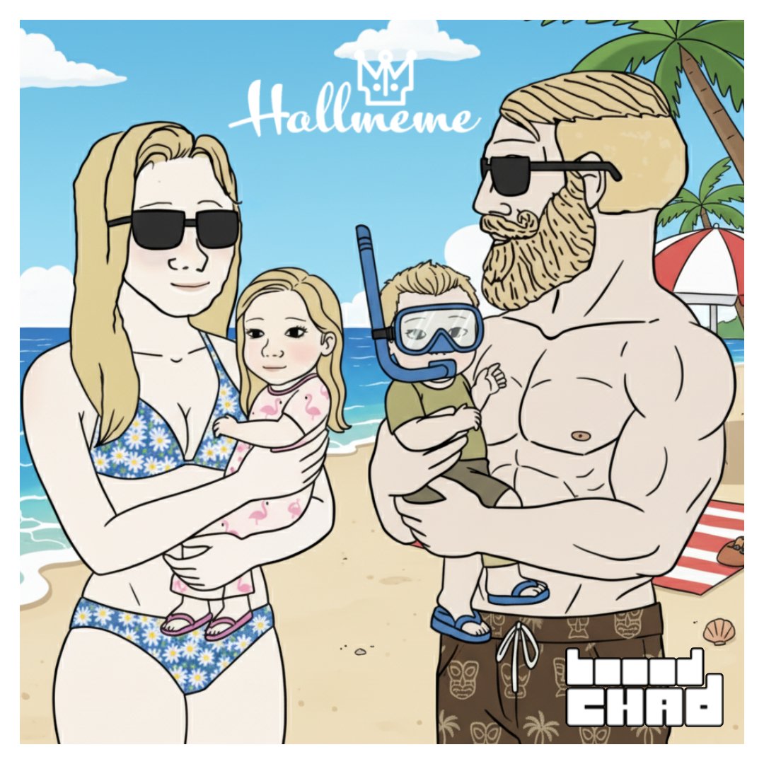 Keepin' it Cool at Base Beach😎🏖️ $CHAD