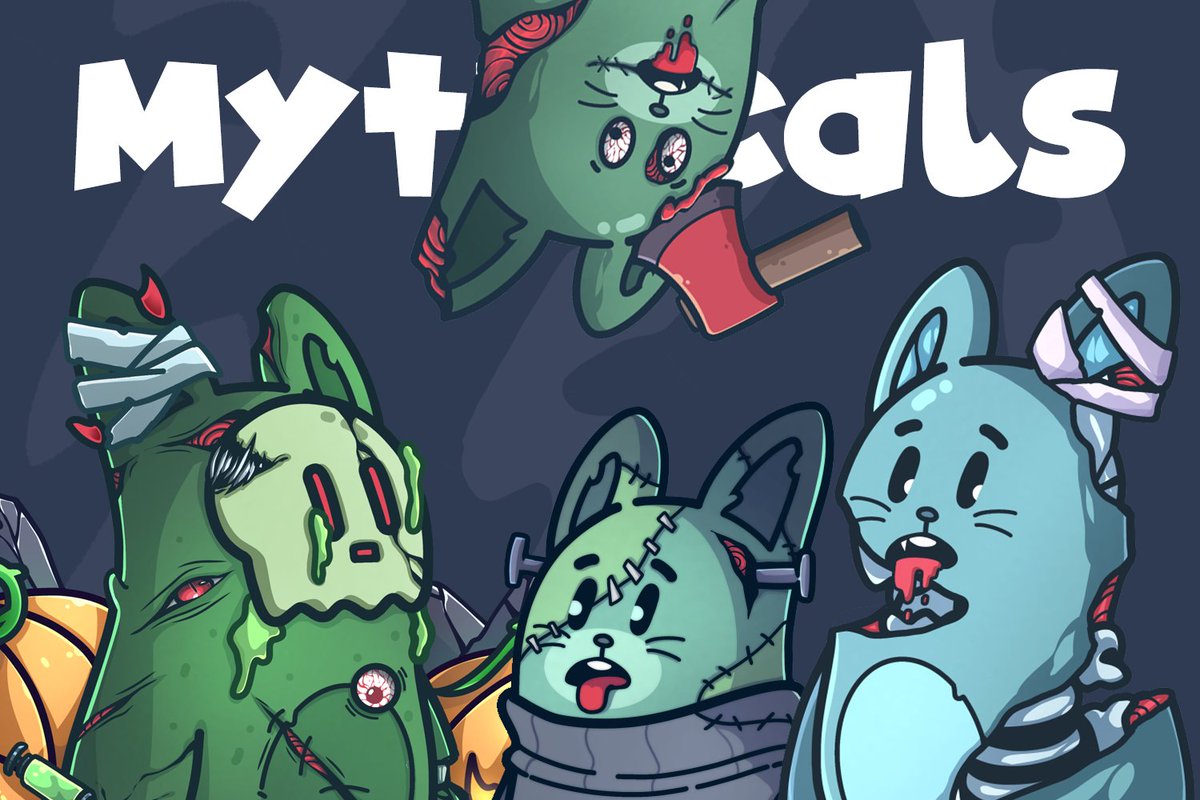 mythicalslab's tweet image. When the spooky season catches up with the myth 🎃