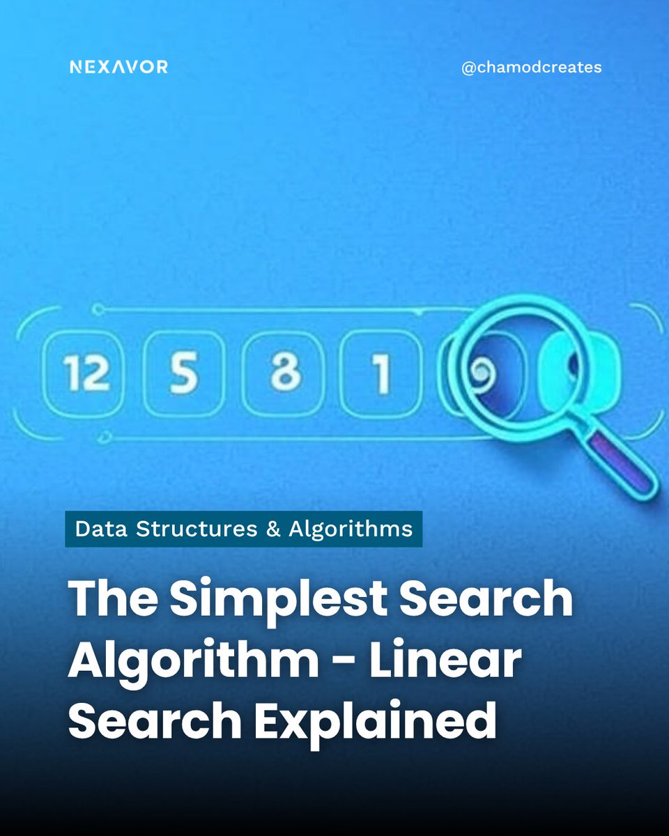 mckadigital's tweet image. A solid grasp of fundamental search algorithms is essential for any tech professional. The Linear Search Algorithm offers crucial insights into computational complexity.

Read the full guide: blog.devgenius.io/linear-search-…

#AlgorithmAnalysis #Programming