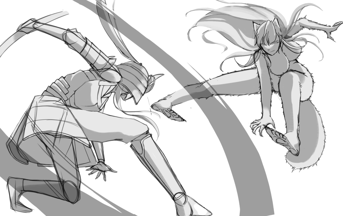 Guess I’ll post a WIP for once :>