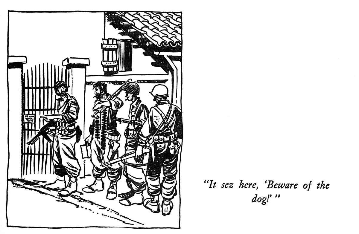Some humor from WWII legendary cartoonist Bill Mauldin from Stripes' archives.