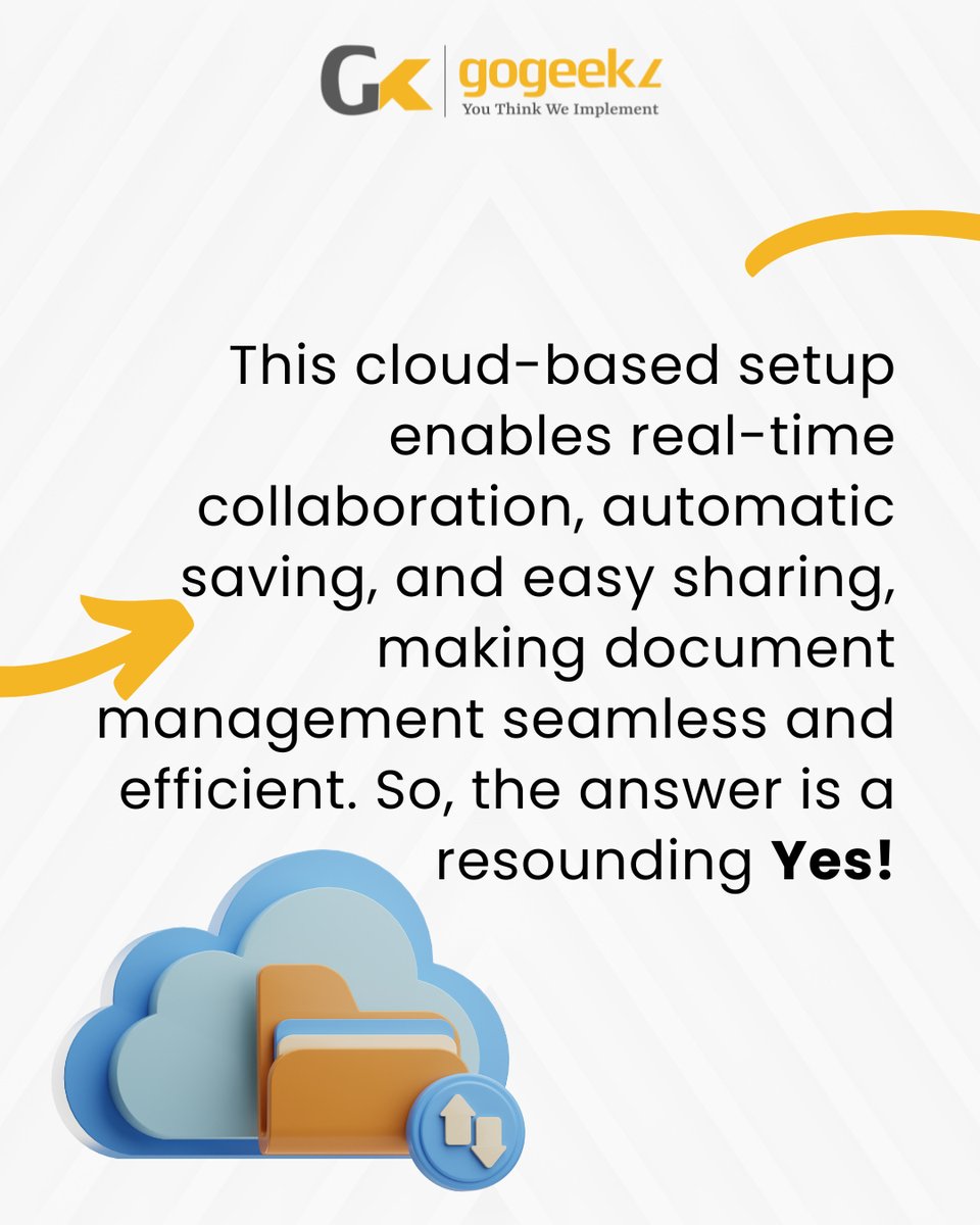 GoGeekz's tweet image. ☁️ Cloud or Not? Let’s Set the Record Straight!
Is Google Docs really a form of cloud computing? 💭
Discover how it stores, syncs, and lets you collaborate — all powered by the cloud! 🚀
#GoGeekz #CloudComputing #GoogleDocs #GoogleWorkspace #TechTalk #DigitalTools #CloudStorage