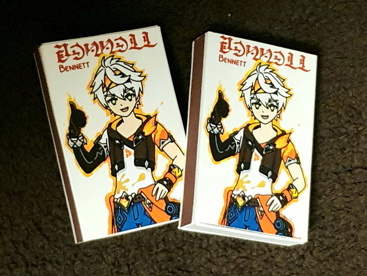 베넷 나타 코스튬에 밤혼 가호를 더해본 
성냥 샘플 😼😼