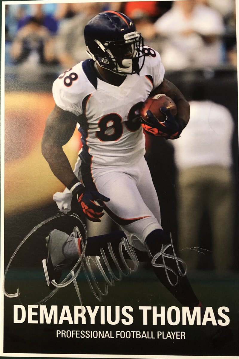 No question which <a href="/Broncos/">Denver Broncos</a> jersey I am wearing today: I loved watching DT play