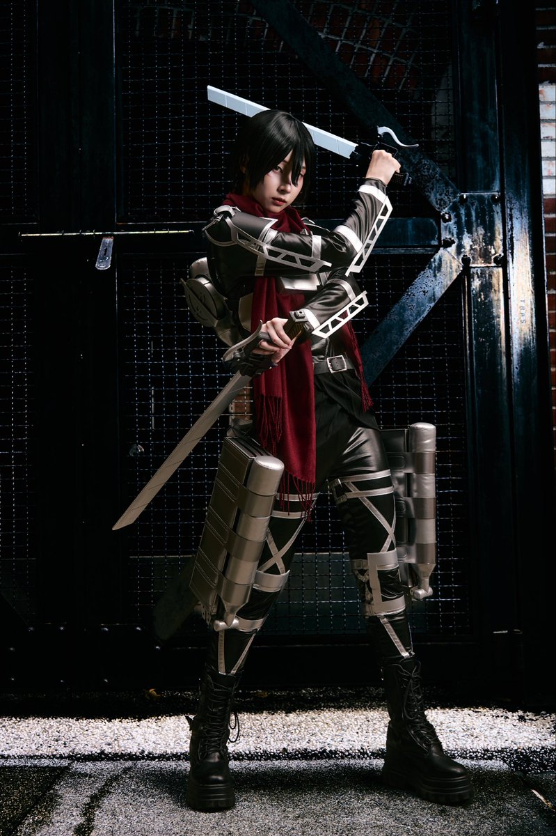 shi_y812's tweet photo. #米卡莎 #mikasa #三笠 🧣
#attackontitan #AOT #進擊の巨人 #anime #アニメ
#cosplay #コスプレ https://t.co/e94AG88HlE