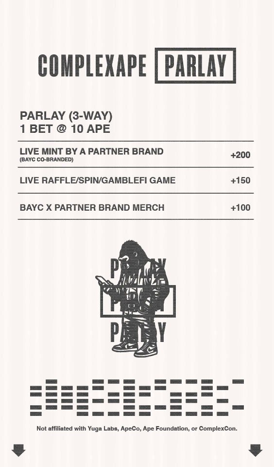 ComplexApe Parlay tweet media