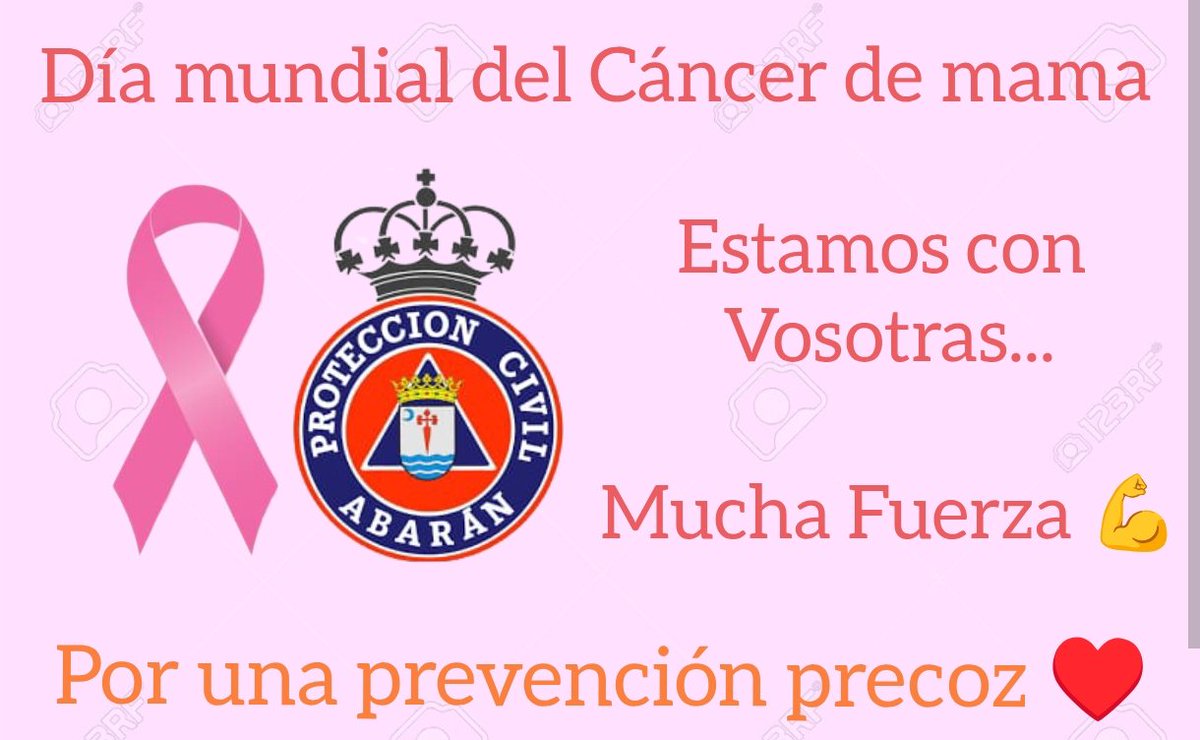 Pc_Abaran's tweet photo. Hoy día 19 es el día mundial #cancerDeMama 🩷
La detección precoz para detectarlo en su primera fase y actuar en consecuencia, por ello las revisiones son muy importantes y no dejarlo para otro día
"NO ESTAIS SOLAS, tenéis todo nuestro apoyo"
Mucho ánimo, estamos con vosotras https://t.co/poKPkY5fEi