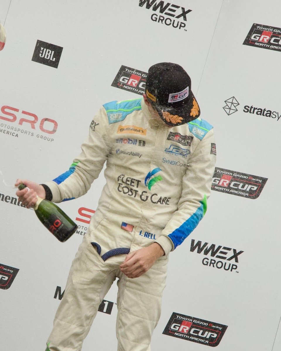 Jaxon Bell claims 3rd place in the final race of the 2025 season, as well as earns the Hard Charger Award! Drury and Koch follow close behind, finishing 5th and 6th. 

#CopelandMotorsports / #GRC86 / #GRCup / #OfficialGRCup / #TGRNA / <a href="/officialgrcup/">GR Cup</a> / @ims