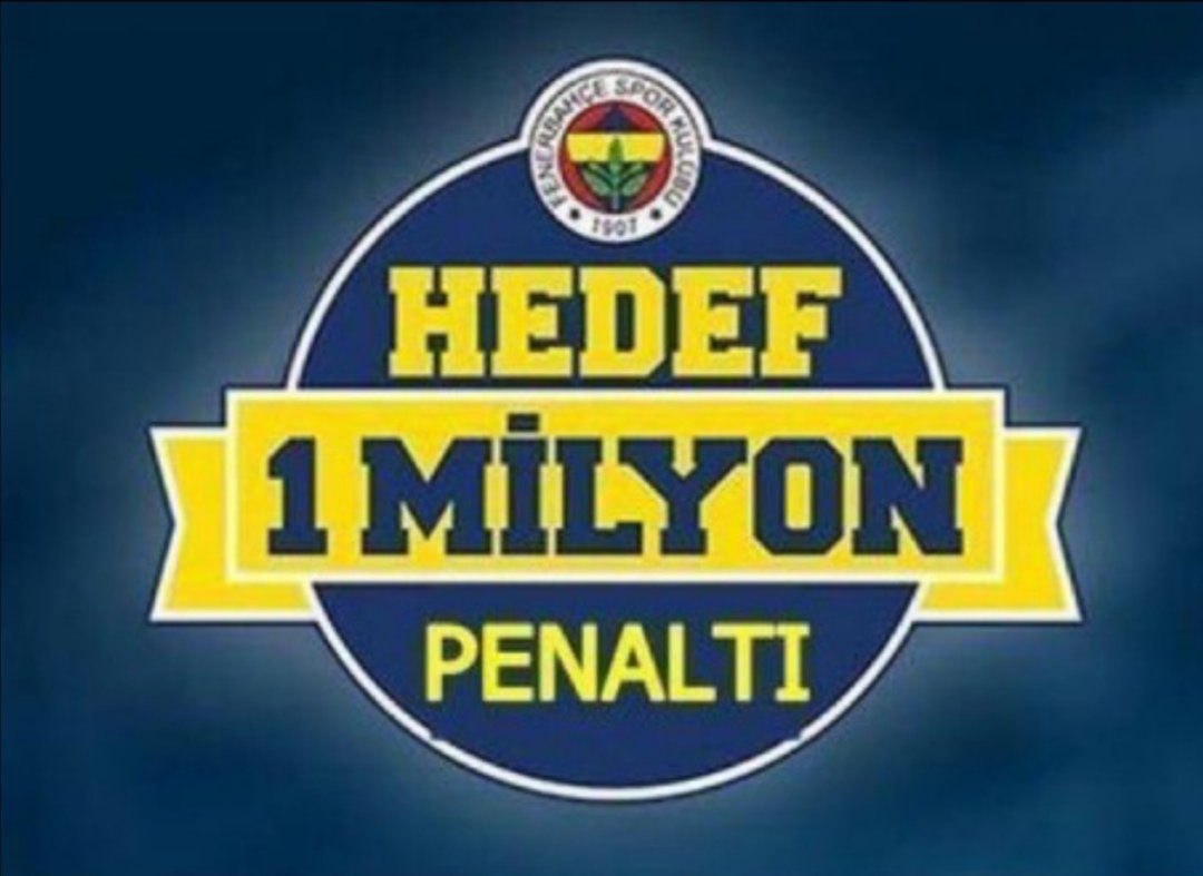 Hedef Bir Milyon Penaltı 🤬

Fenerbahçe - Karagümrük #FBvKG