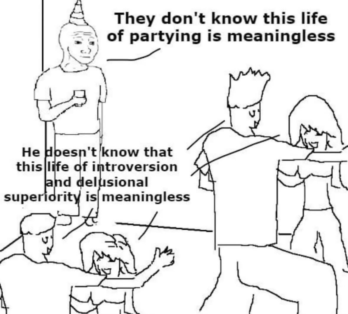 don’t be this guy, it will make you bitter and regretful.