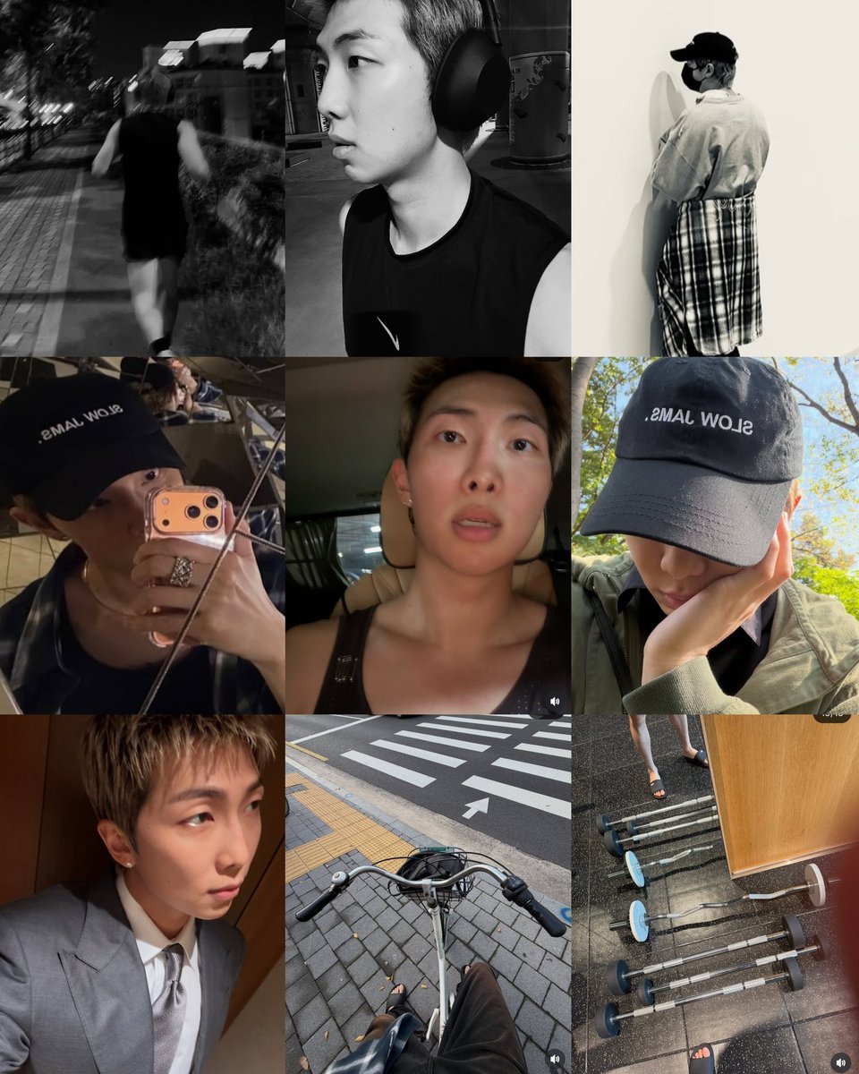Namjoon on IG