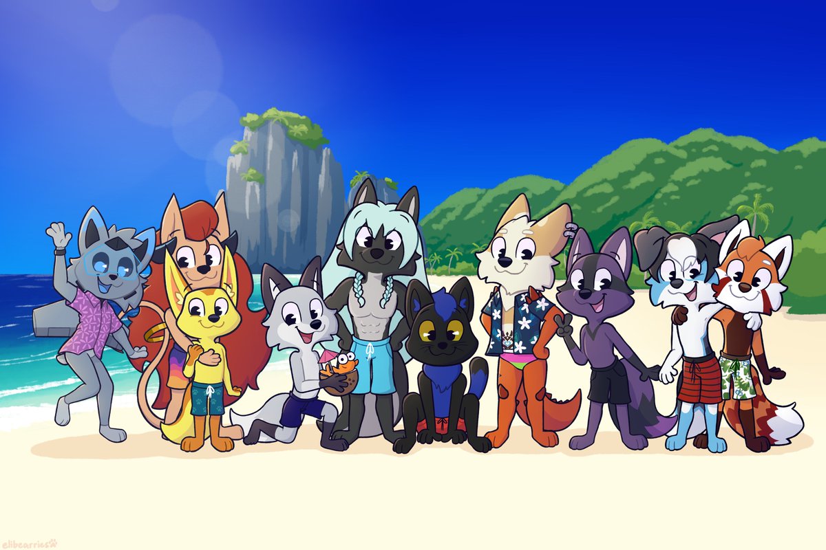 the art i did for our little palawan trip next month! 🏖️