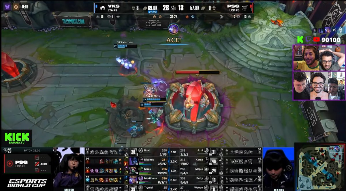 TIRAMOS A ZIKA PORRAAAA

O BRASIL ACABA DE ELIMINAR O PSG PELA PRIMEIRA VEZ NA HISTÓRIA DO WORLDS 

VAMOOOOOOOOOO VKS🇧🇷🇧🇷🇧🇷
