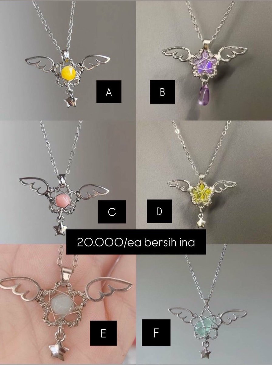go_uyu's tweet photo. PO - Kalung wish ready ch 

IDR 20.000 Dp 5.000

✅est bersih ina
❌ adm+packing shopee
❗️closed po 3 Nov 2025 | 12:00

claim by dm https://t.co/dETl01ErSL