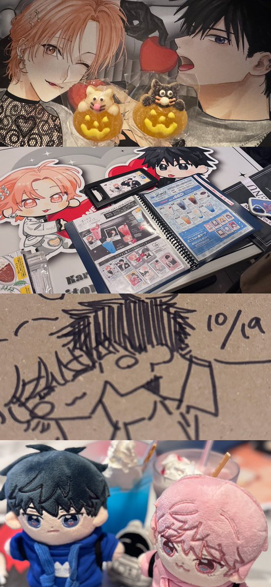 k_b_t_r_m_r_'s tweet image. お祝いたっっっっくさんありがとうございます🎃🎵いただいたハッピーぜんぶ作品に込めて100倍にしてお返しできるよう頑張ります!