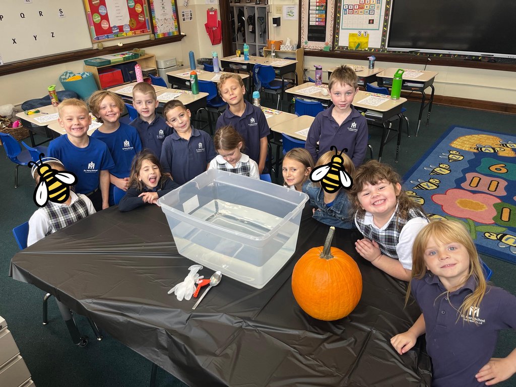 SMSSwormville's tweet image. Mrs. Picone's grade 1 is  pumpkin-tastic! 🎃 The class had some fun making pumpkin predictions last week. How high is a pumpkin, and does it sink or float?  You be the judge...

#grade1 #pumpkincarving #sinkorfloat #measurement #fivesenses #starbehavior