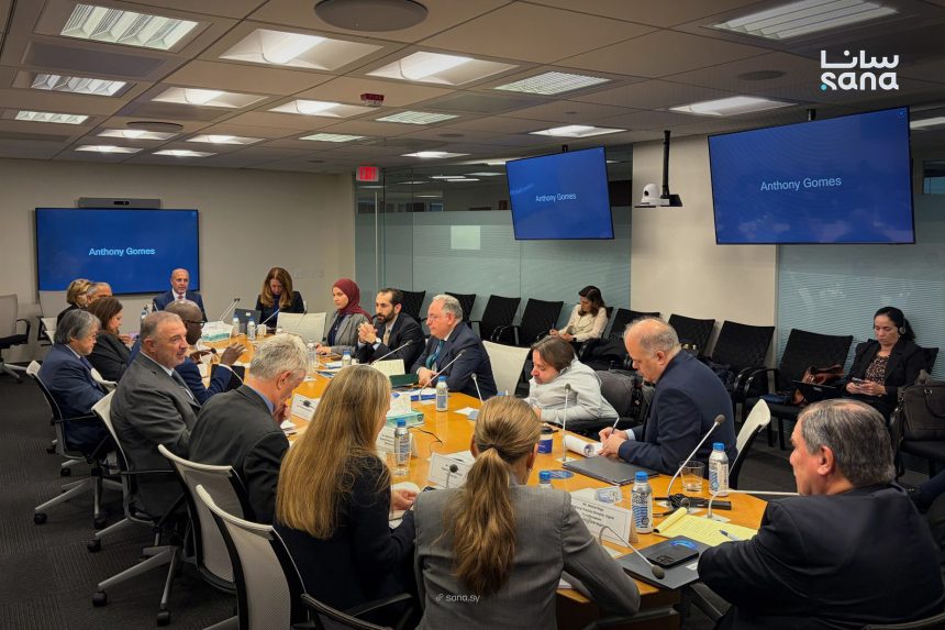 SANAEnOfficial's tweet image. #Syria’s Finance Minister, #Mohammed Yisr Barnieh, recently held a series of discussions with #U.S. Treasury officials and #World Bank representatives to support #Syria’s economic and financial recovery.