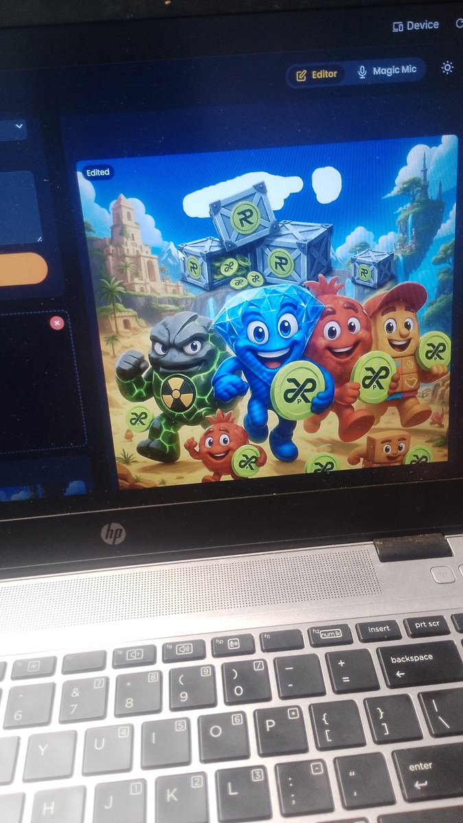 Therealboogi's tweet image. But after merging the photo I wasn&apos;t satisfied I wanted more💔😂 cuz I believe there&apos;s ways to make the mascots more fun like adding anything,anywhere in the photo without uploading any image
I add a new feature called magic painter,paint +prompt=magic 😁 
A-D f mascot
#FunToCode