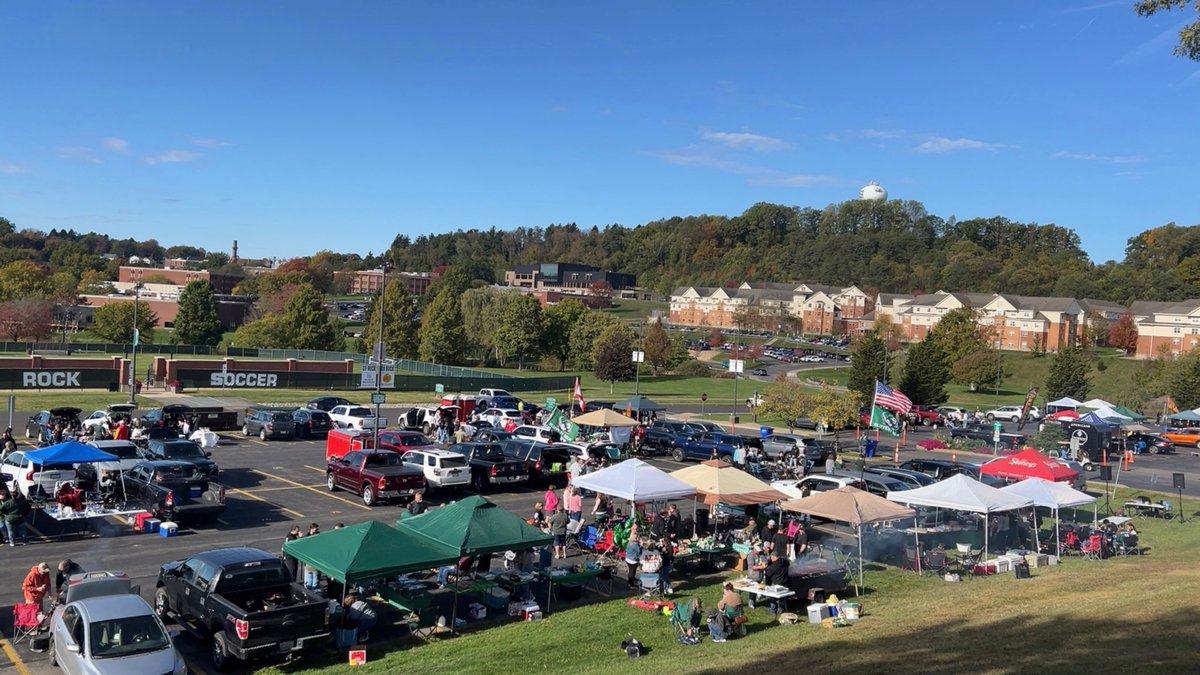 I had a great time <a href="/SRURockFB/">Slippery Rock Football</a> yesterday. The atmosphere was amazing and I hope to be back.<a href="/lutzsru/">Shawn Lutz</a> <a href="/PSteel78/">Coach Conrad</a>