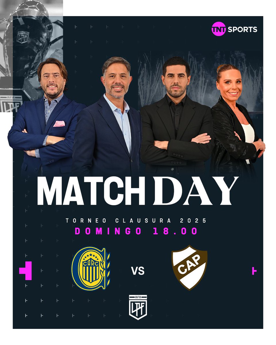 ¡FÚTBOL EN ROSARIO!

Desde las 20:30 Central recibe a Platense por la pantalla de TNT Sports.

🎙️ <a href="/ferlingiardi/">Fernando Lingiardi</a>- @matibustosmilla - <a href="/chiquitogarcia/">matias chiki garcia</a> - <a href="/meryonega/">Maria del Mar Onega</a> 

👉 #Suscribite bit.ly/suscribite-tnt…