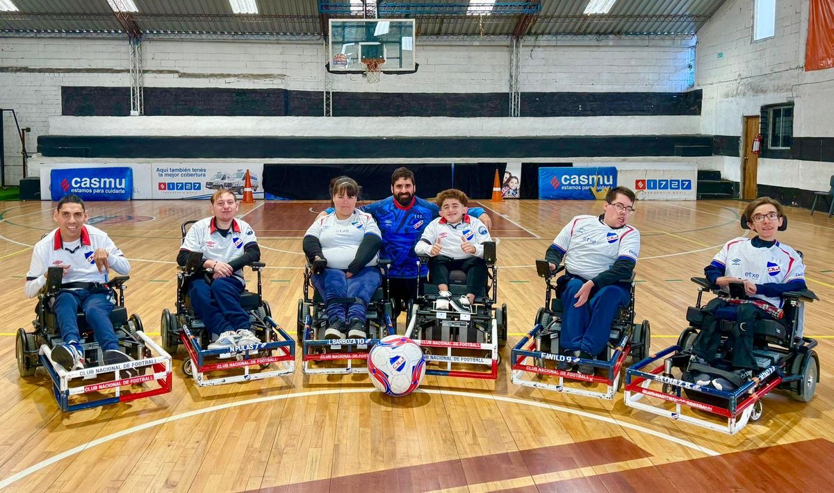 ⚽️ Resultados del Powerchair Football del día de ayer: 

🆚 Nacional 1 – Huracán 0
⚽️ Lucía Barboza

🆚 Nacional 4 – Peñarol 0
⚽️ Marco Díaz (x3)
⚽️ Darío Romano

💥 Nacional se consagra ganador de la Tabla Anual.
El próximo sábado se define el Clausura.