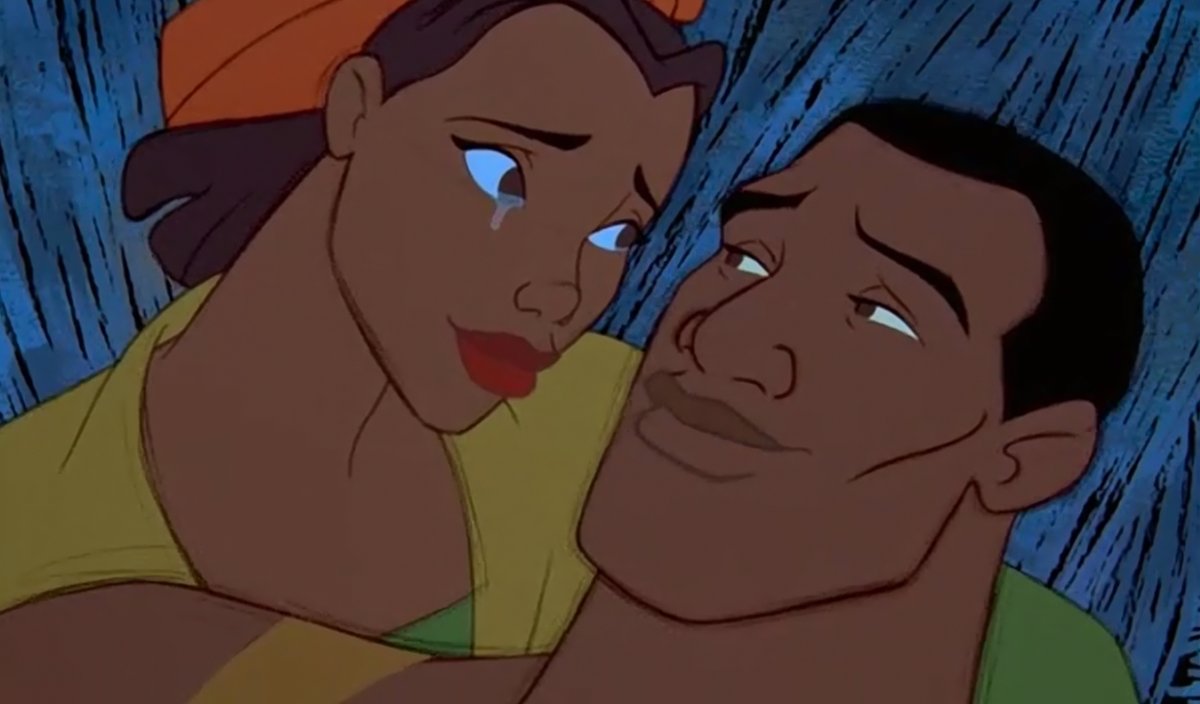 DisneyReact's tweet image. 🎂 Un día como hoy hace 25 años se estrenaba 'John Henry', cortometraje dirigido por el gran animador Mark Henn y basado en el héroe popular afroamericano
Es una pena que no esté en #DisneyPlus porque es una preciosidad ⚒️