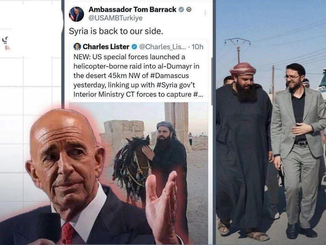 hawarhebo99's tweet photo. ظهر إلى جانب نائب المحافظ بريف دمشق.. "التحالف الدولي" يشن أول إنزال جوي ويعتقل قياديًا سابقًا… https://t.co/wf9RZwfWoO