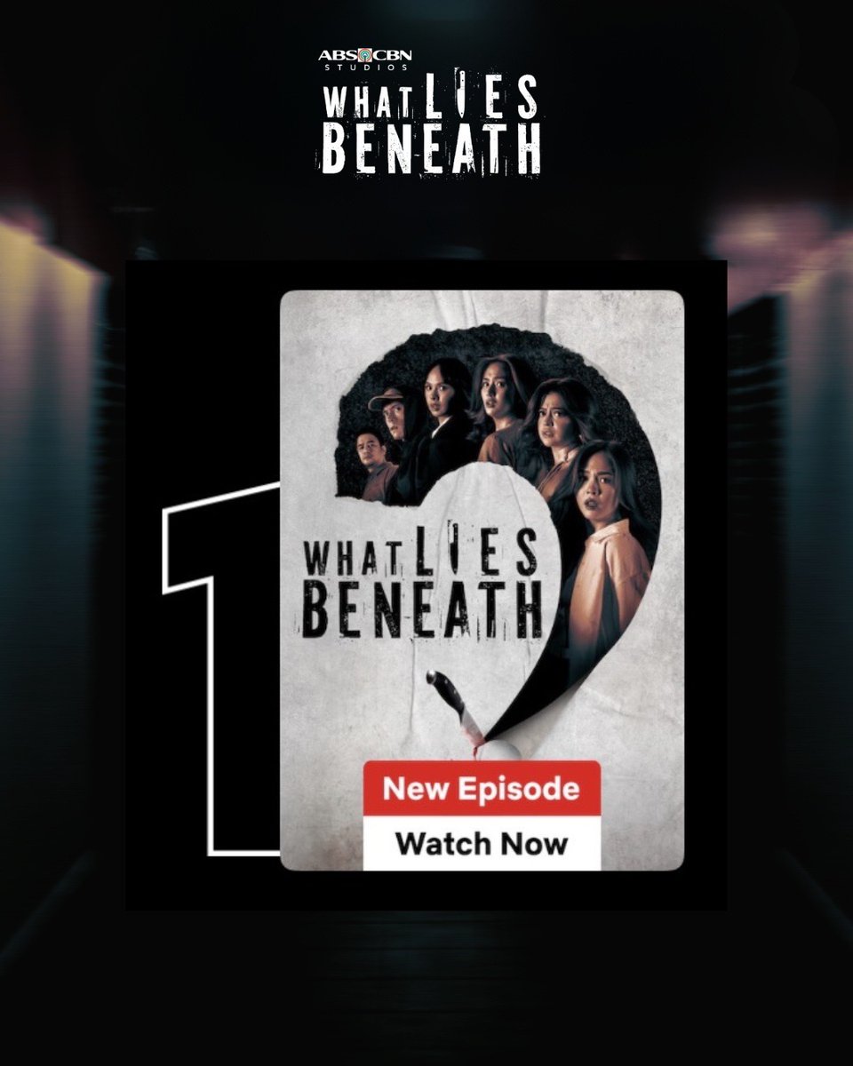 DONGPATUNIVERSE's tweet image. Wala nang taguan ng totoo dahil #1 na tayo sa Netflix PH! 🩸
Thank you for uncovering the secrets with us!
Stream #WhatLiesBeneath 72 hours in advance on Netflix.
#WLBonNetflix #NetflixPH
FB: facebook.com/share/p/1DLiKm…
IG: instagram.com/p/DP-kXu2EQwA/…
X: x.com/rcdnarratives/…